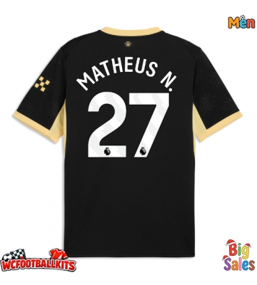 Manchester City Matheus Nunes #27 Replica Away Stadium Shirt 2026-27 Short Sleeve